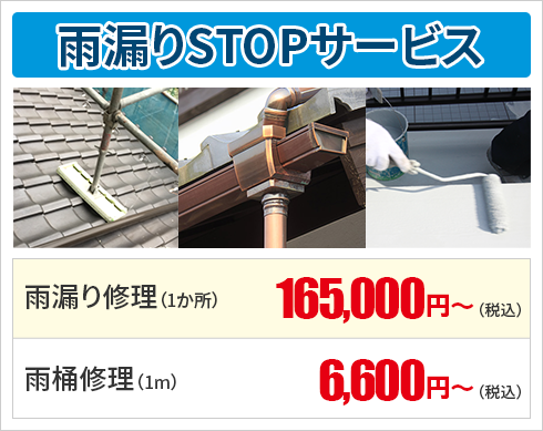 雨漏りSTOPサービス