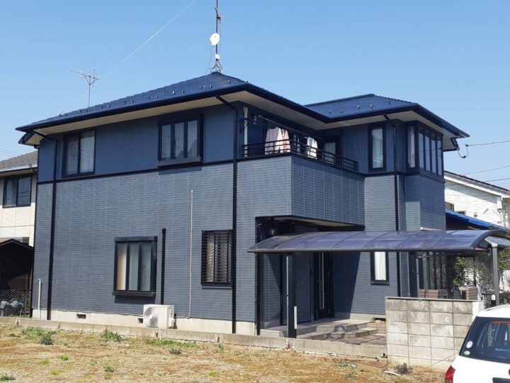 牛久市 屋根壁全面塗装