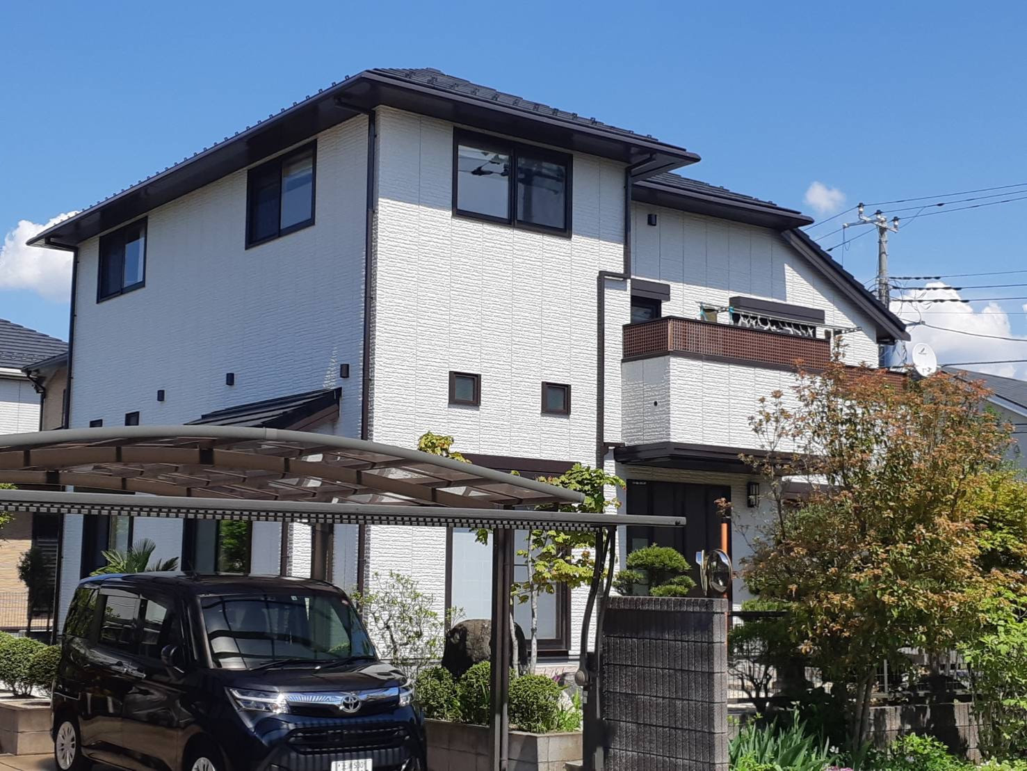 守谷市 外壁全面塗装