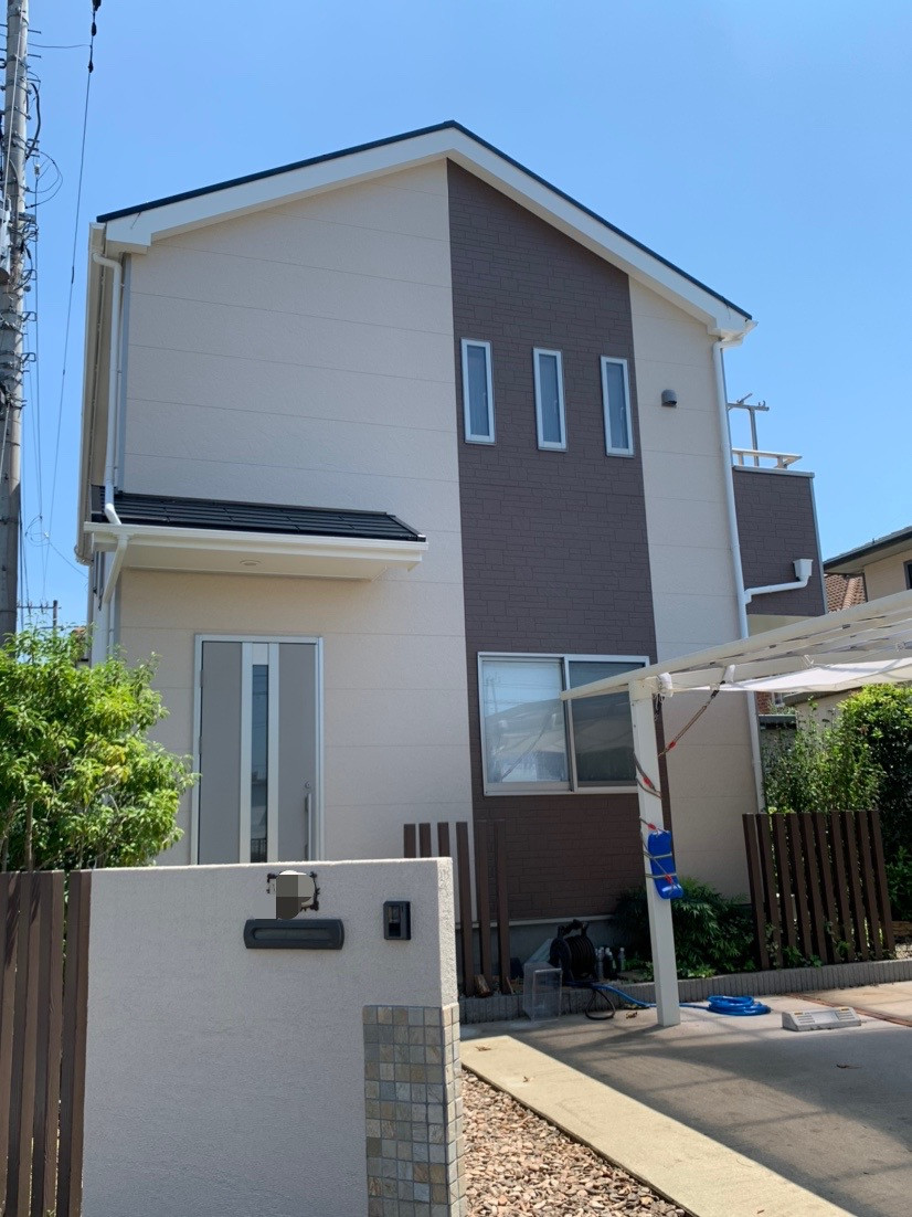 牛久市 屋根外壁全面塗装