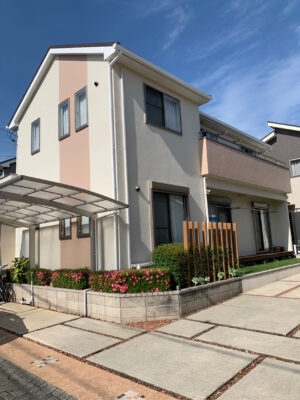 つくば市 屋根カバー工法・外壁全面塗装