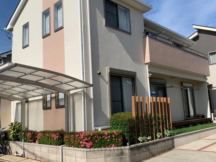 つくば市 屋根カバー工法・外壁全面塗装